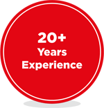 20+ Years Experience